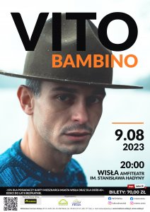 Plakat koncert Vito Bambino